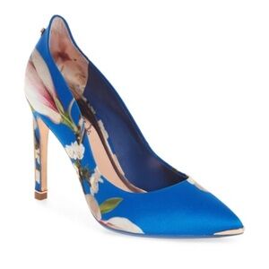 Ted Baker Hallden Pump in Blue Harmony Size 38.5. Worn once